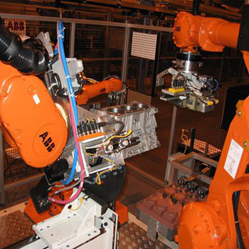 装配机器人应用（发动机）